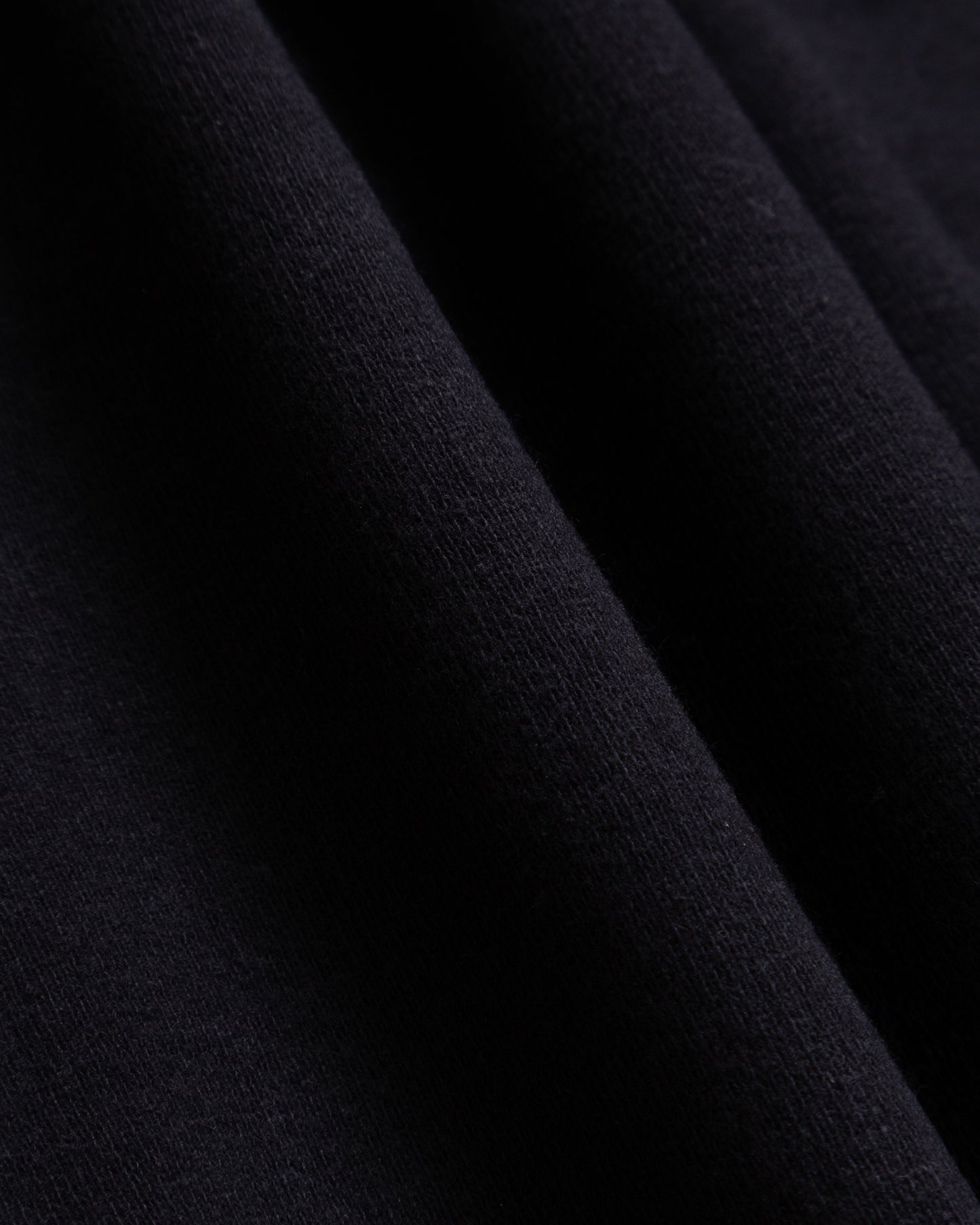 【HERILL】CREWNECK SWEATSHIRTS - BLACK / ヘリル クルーネック スウェットシャツ メンズ レディース 2026aw 2026秋冬 正規取扱店 神奈川 鎌倉 ARZACH KAMAKURA オンラインショップ 通販