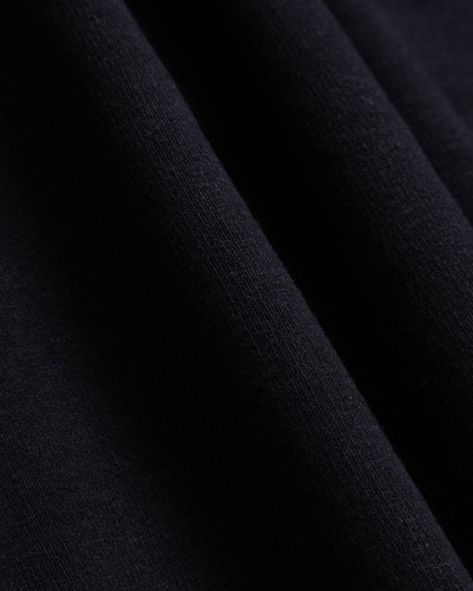 【HERILL】CREWNECK SWEATSHIRTS - BLACK / ヘリル クルーネック スウェットシャツ メンズ レディース 2026aw 2026秋冬 正規取扱店 神奈川 鎌倉 ARZACH KAMAKURA オンラインショップ 通販