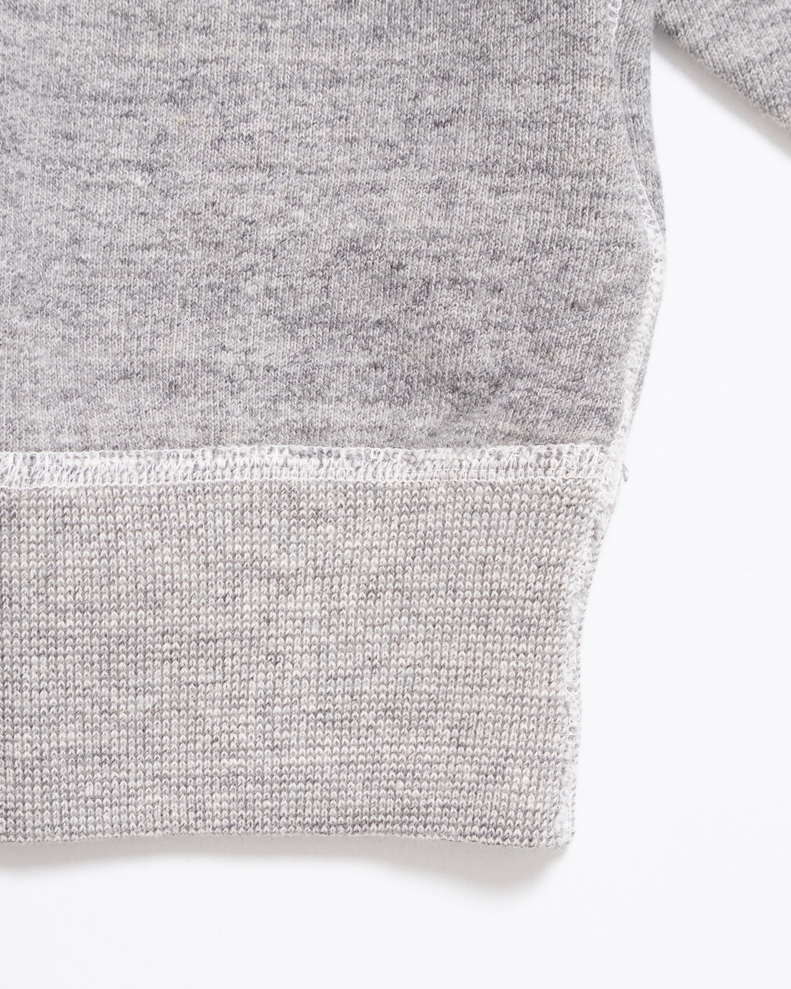 【HERILL】CREWNECK SWEATSHIRTS - TOPGRAY / ヘリル クルーネック スウェットシャツ メンズ レディース 2026aw 2026秋冬 正規取扱店 神奈川 鎌倉 ARZACH KAMAKURA オンラインショップ 通販