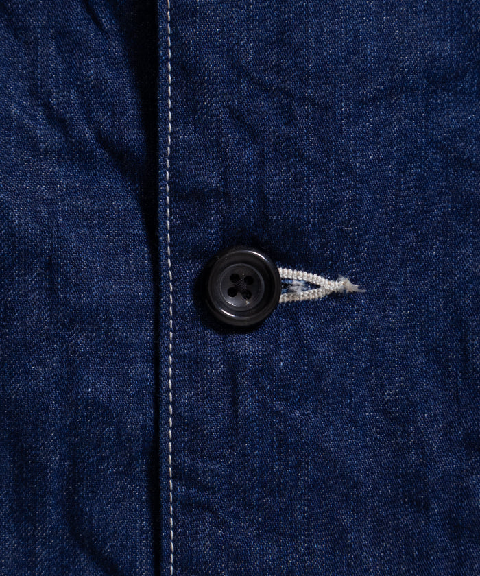 【AUBERGE】DAVID / オーベルジュ デニムカバーオール カリビアンシーアイランドコットン 2026ss 2026春夏 正規取扱店 神奈川 鎌倉 ARZACH KAMAKURA オンラインショップ 通販