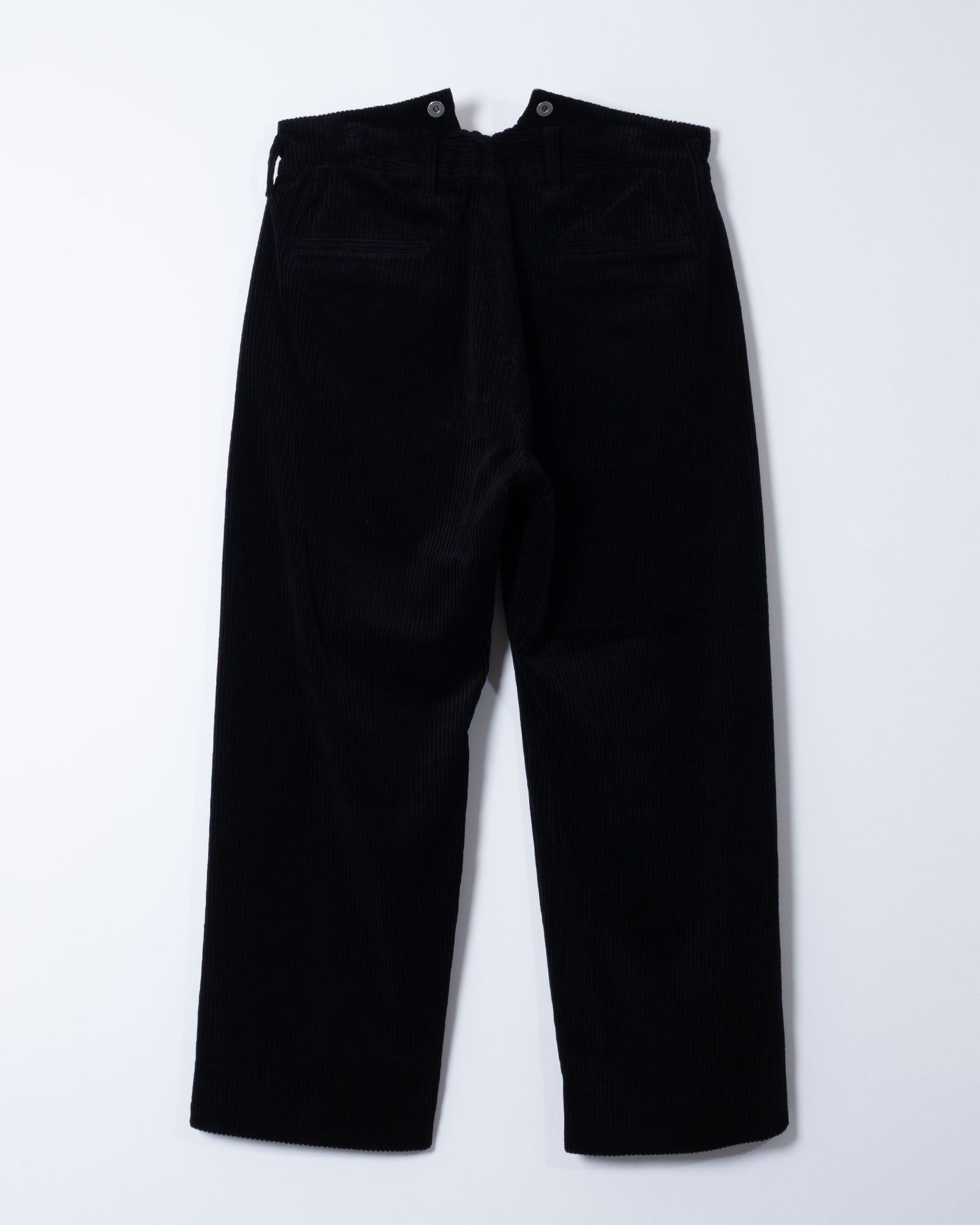 INTÉRIM DEADSTOCK WIDE CORDUROY BOURGERON バック シンチバック