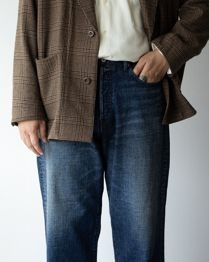 DENIM LOOSE PANTS - VINTAGEWORN