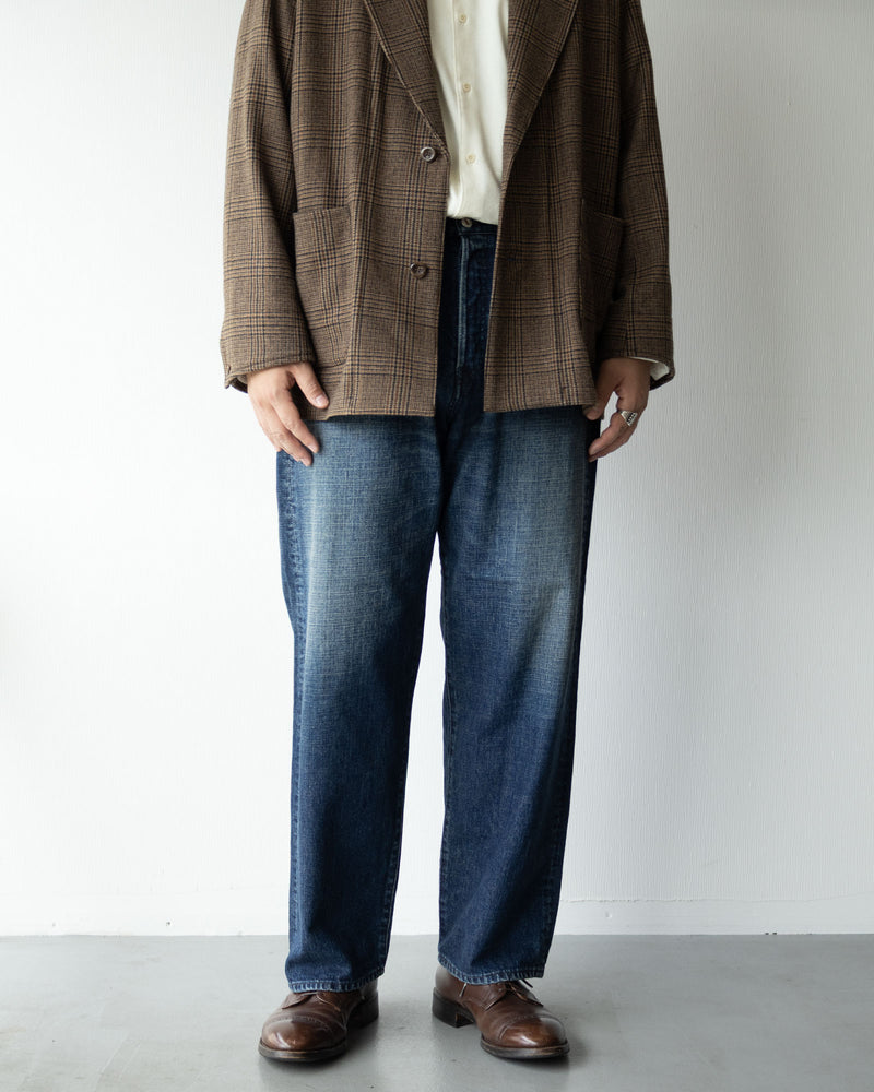 DENIM LOOSE PANTS - VINTAGEWORN