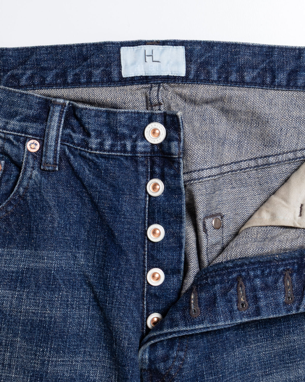 DENIM LOOSE PANTS - VINTAGEWORN