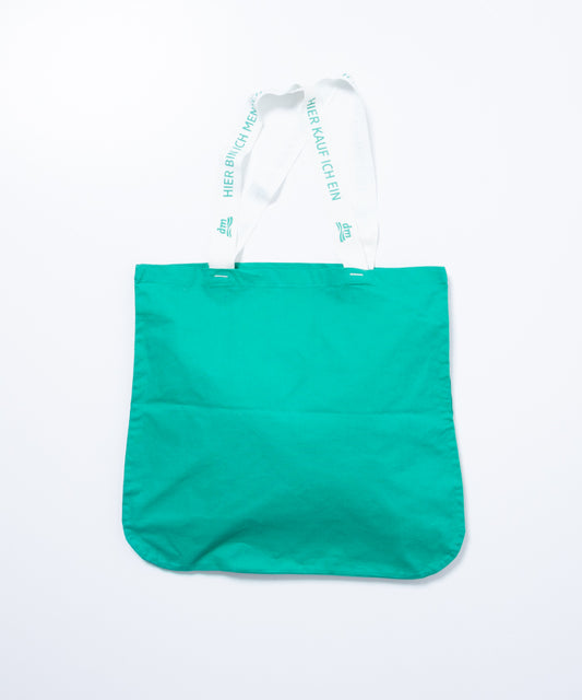 VINTAGE DM COTTON REUSABLE BAG - GREEN