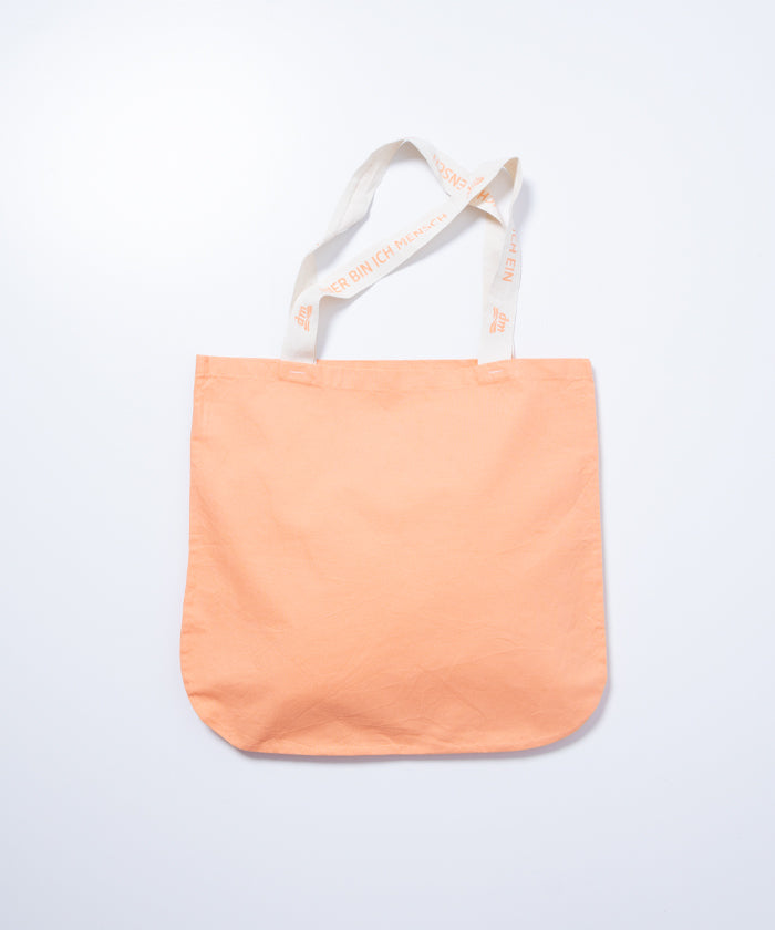 VINTAGE DM COTTON REUSABLE BAG - PEACH