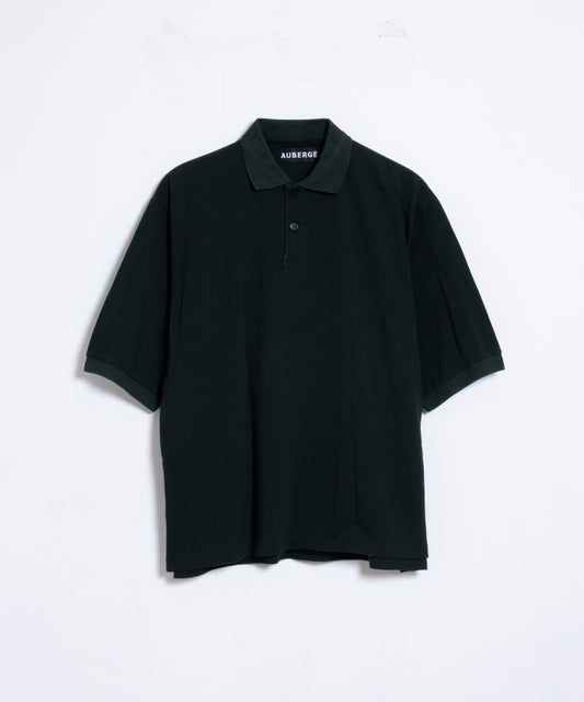 【AUBERGE】EMILE - DEEP GREEN / オーベルジュ ポロシャツ スビンコットン 2025SS 2025春夏 正規取扱店 神奈川 鎌倉 オンラインショップ 通販