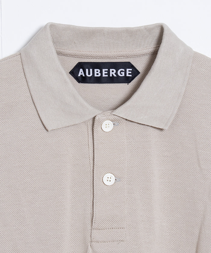 【AUBERGE】EMILE - IVORY / オーベルジュ ポロシャツ スビンコットン 2025SS 2025春夏 正規取扱店 神奈川 鎌倉 オンラインショップ 通販