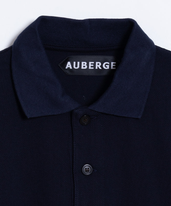 【AUBERGE】EMILE - NAVY / オーベルジュ ポロシャツ スビンコットン 2025SS 2025春夏 正規取扱店 神奈川 鎌倉 オンラインショップ 通販