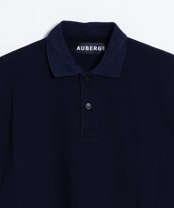 【AUBERGE】EMILE - NAVY / オーベルジュ ポロシャツ スビンコットン 2025SS 2025春夏 正規取扱店 神奈川 鎌倉 オンラインショップ 通販