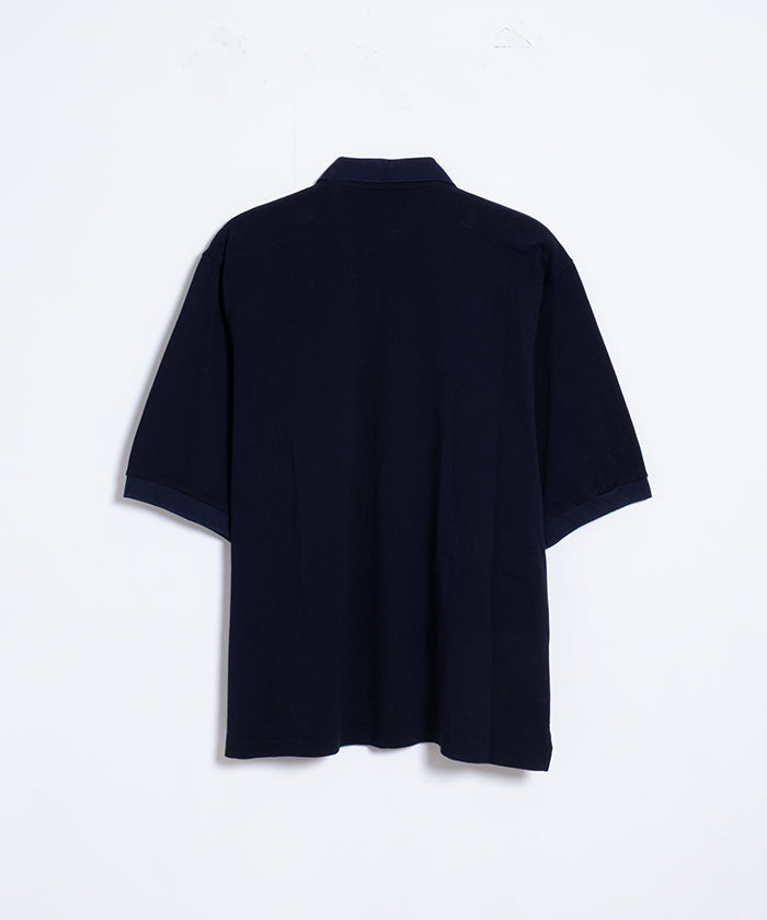 【AUBERGE】EMILE - NAVY / オーベルジュ ポロシャツ スビンコットン 2025SS 2025春夏 正規取扱店 神奈川 鎌倉 オンラインショップ 通販