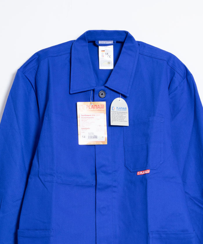 1990's EURO WORK JACKET DEADSTOCK - BLUE