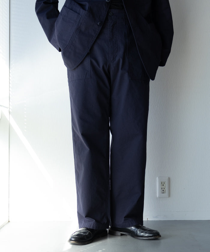 【ENGINEERED GARMENTS】FATIGUE PANT COTTON RIPSTOP - DK.NAVY / エンジニアドガーメンツ ファティーグパンツ コットン リップストップ 2026ss 2026春夏 正規取扱店 神奈川 鎌倉 オンラインショップ 通販