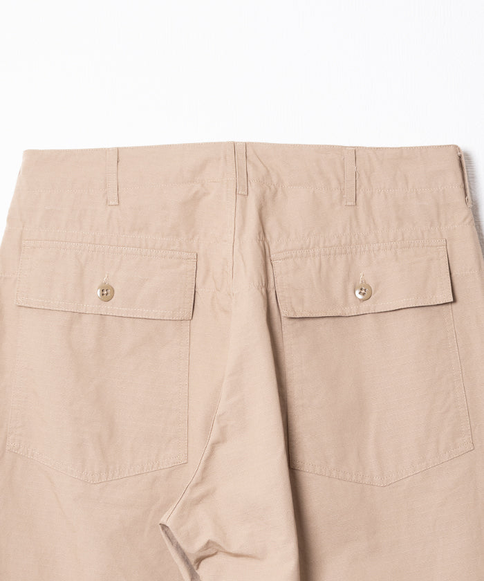 【ENGINEERED GARMENTS】FATIGUE PANT COTTON RIPSTOP - KHAKI / エンジニアドガーメンツ ファティーグパンツ コットン リップストップ 2026ss 2026春夏 正規取扱店 神奈川 鎌倉 オンラインショップ 通販