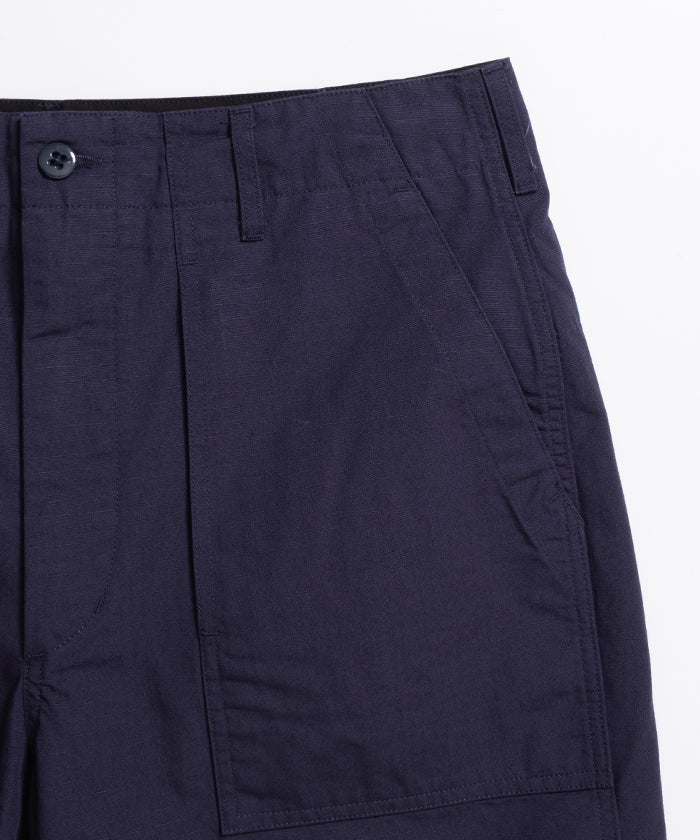 【ENGINEERED GARMENTS】FATIGUE SHORT COTTON RIPSTOP - DK.NAVY / エンジニアドガーメンツ ファティーグショーツ コットン リップストップ 2026ss 2026春夏 正規取扱店 神奈川 鎌倉オンラインショップ 通販