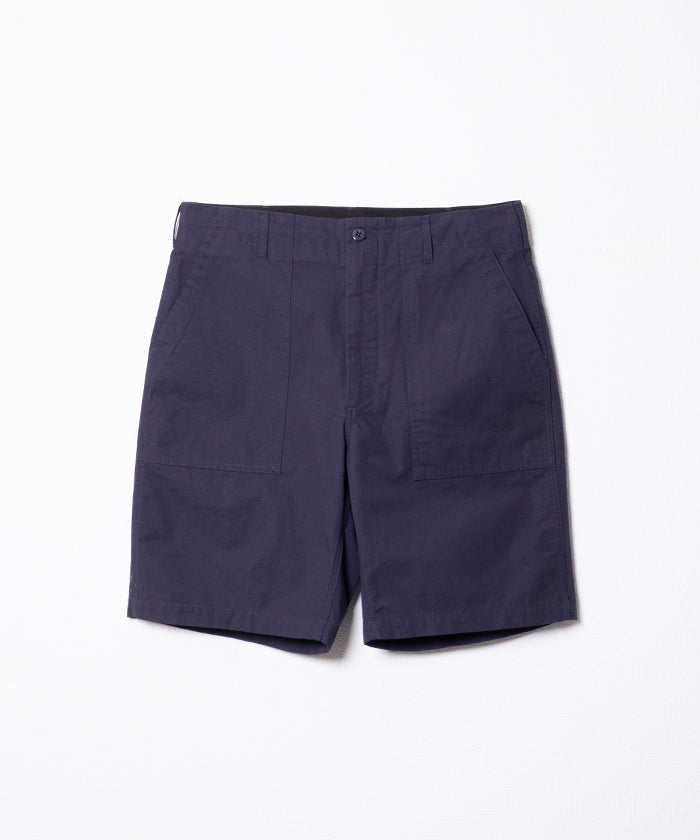 【ENGINEERED GARMENTS】FATIGUE SHORT COTTON RIPSTOP - DK.NAVY / エンジニアドガーメンツ ファティーグショーツ コットン リップストップ 2026ss 2026春夏 正規取扱店 神奈川 鎌倉オンラインショップ 通販