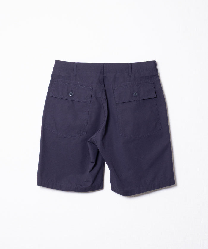 【ENGINEERED GARMENTS】FATIGUE SHORT COTTON RIPSTOP - DK.NAVY / エンジニアドガーメンツ ファティーグショーツ コットン リップストップ 2026ss 2026春夏 正規取扱店 神奈川 鎌倉オンラインショップ 通販