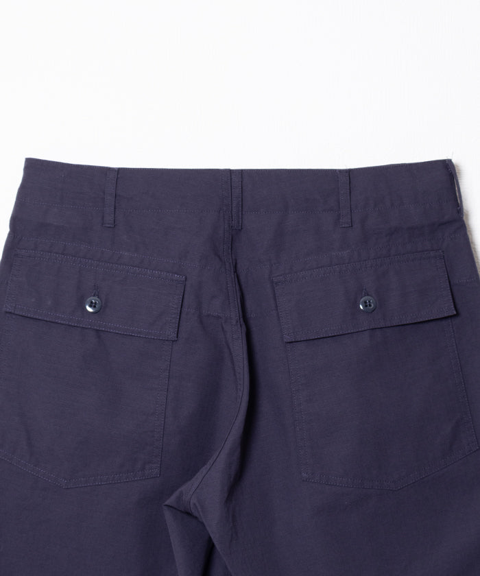 【ENGINEERED GARMENTS】FATIGUE SHORT COTTON RIPSTOP - DK.NAVY / エンジニアドガーメンツ ファティーグショーツ コットン リップストップ 2026ss 2026春夏 正規取扱店 神奈川 鎌倉オンラインショップ 通販