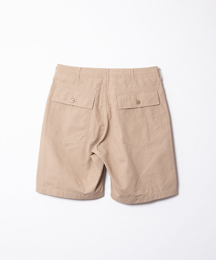 ENGINEERED GARMENTS】FATIGUE SHORT COTTON RIPSTOP - KHAKI