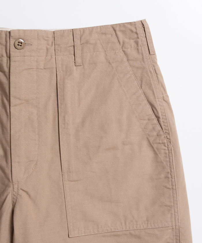 ENGINEERED GARMENTS】FATIGUE SHORT COTTON RIPSTOP - KHAKI