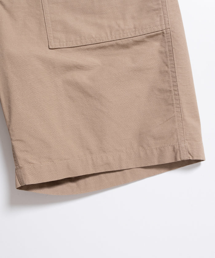 ENGINEERED GARMENTS】FATIGUE SHORT COTTON RIPSTOP - KHAKI