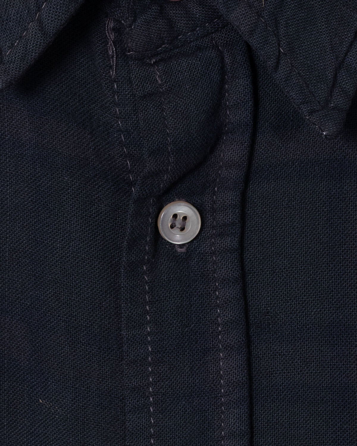 FLANNEL SHIRT -> 7 CUTS WIDE SHIRT OVER DYE - BLACK - 2