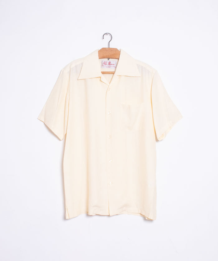 【Aloha Blossom】FOUNDATION SHORT SLEEVE / アロハブロッサム 半袖 レーヨン アロハシャツ　