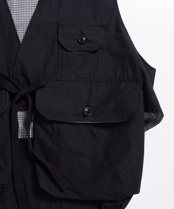 【ENGINEERED GARMENTS】FOWL VEST LT.WEIGHT NYCO POPLIN / エンジニアドガーメンツ フォールベスト ライトウエイト ナイロンコットン ポプリン 2026ss 2026春夏 正規取扱店 神奈川 鎌倉 オンラインショップ 通販