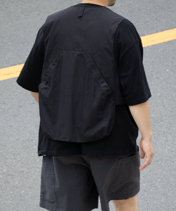 【ENGINEERED GARMENTS】FOWL VEST LT.WEIGHT NYCO POPLIN / エンジニアドガーメンツ フォールベスト ライトウエイト ナイロンコットン ポプリン 2026ss 2026春夏 正規取扱店 神奈川 鎌倉 オンラインショップ 通販