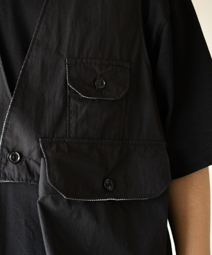 【ENGINEERED GARMENTS】FOWL VEST LT.WEIGHT NYCO POPLIN / エンジニアドガーメンツ フォールベスト ライトウエイト ナイロンコットン ポプリン 2026ss 2026春夏 正規取扱店 神奈川 鎌倉 オンラインショップ 通販