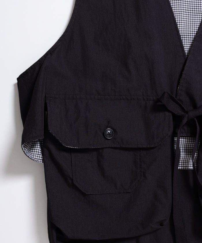 【ENGINEERED GARMENTS】FOWL VEST LT.WEIGHT NYCO POPLIN / エンジニアドガーメンツ フォールベスト ライトウエイト ナイロンコットン ポプリン 2026ss 2026春夏 正規取扱店 神奈川 鎌倉 オンラインショップ 通販