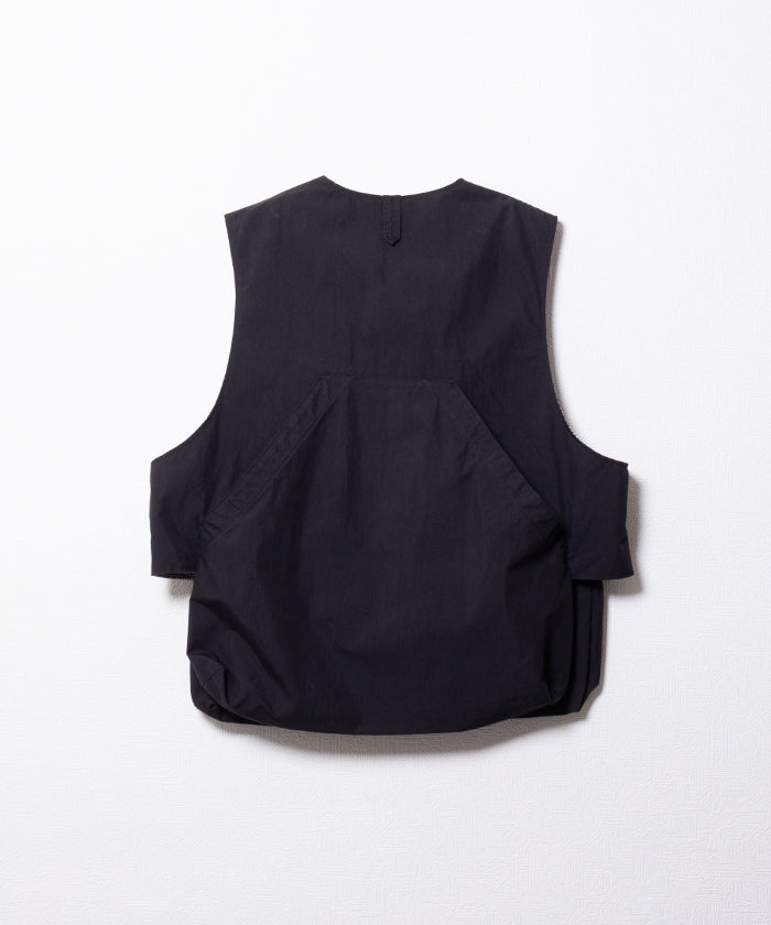 【ENGINEERED GARMENTS】FOWL VEST LT.WEIGHT NYCO POPLIN / エンジニアドガーメンツ フォールベスト ライトウエイト ナイロンコットン ポプリン 2026ss 2026春夏 正規取扱店 神奈川 鎌倉 オンラインショップ 通販