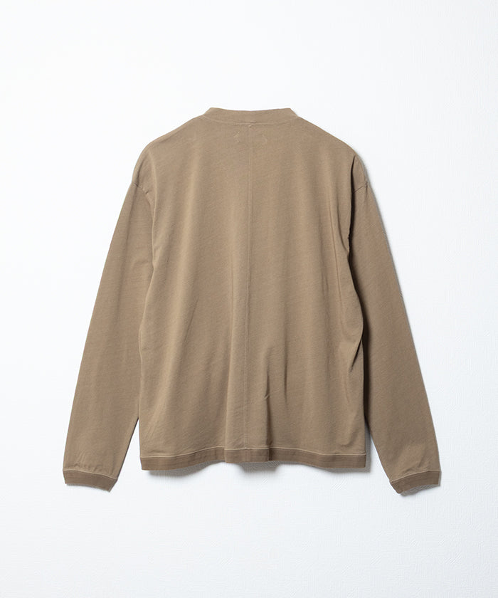 【AUBERGE】FRANCO - BEIGE / オーベルジュ フランコ Vネック コットン カーディガン 2026ss 2026春夏 正規取扱店 神奈川 鎌倉 アルザック鎌倉 オンラインショップ 通販