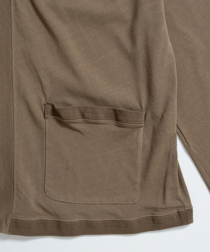 【AUBERGE】FRANCO - BEIGE / オーベルジュ フランコ Vネック コットン カーディガン 2026ss 2026春夏 正規取扱店 神奈川 鎌倉 アルザック鎌倉 オンラインショップ 通販