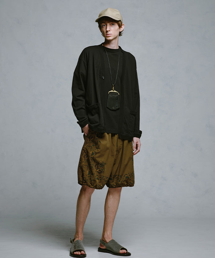 【AUBERGE】RODRIGO - BLACK / オーベルジュ ロドリゴ フリーダムスリーブ コットン 半袖 Tシャツ 服 2026ss 2026春夏 ‐ ARZACH KAMAKURA 正規取扱店 神奈川 鎌倉 オンラインショップ