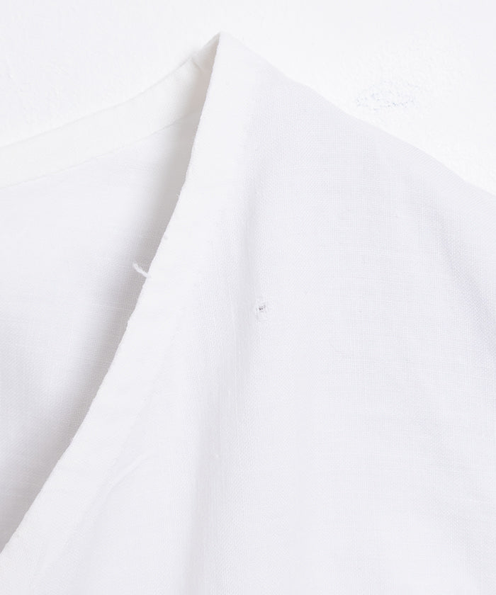 FRENCH ANTIQUE WHITE COTTON BLOUSE