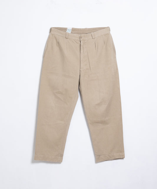 1950-60’s  FRENCH ARMY M52 CHINO PANTS - 26 / フランス軍 M52 チノパンツ 26サイズ ビンテージ ヴィンテージ 古着 ミリタリーパンツ 通販 オンラインショップ 神奈川 鎌倉