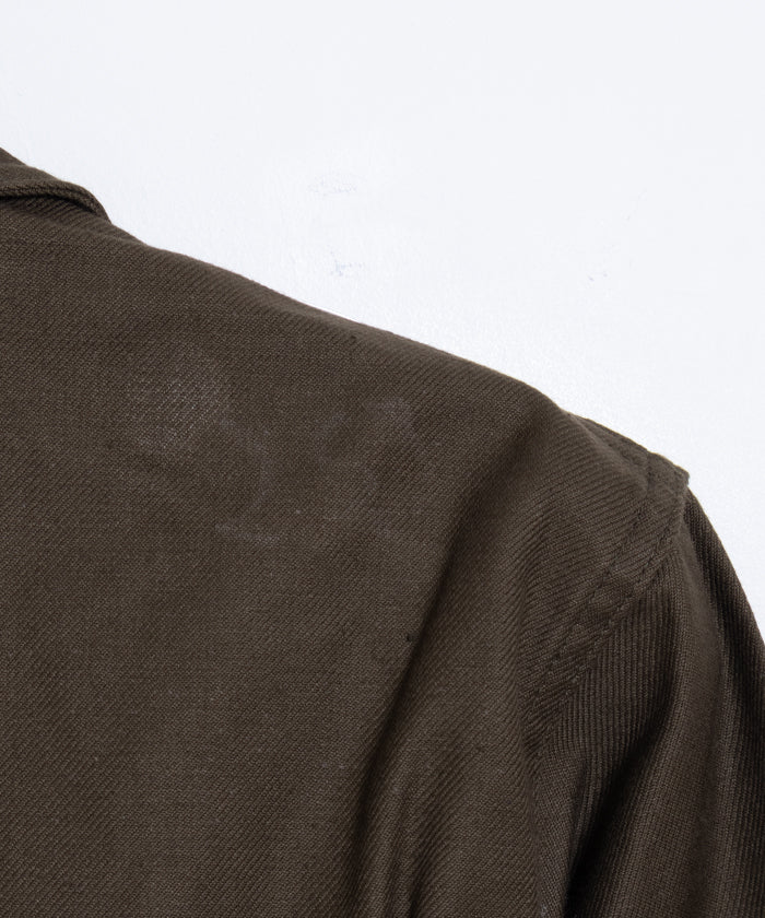 1960-70's FRENCH WORK JACKET DEADSTOCK / フレンチワークジャケット オリーブ デッドストック 新古品 古着 通販 オンラインショップ 神奈川 鎌倉