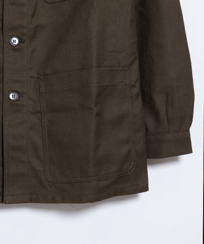 1960-70's FRENCH WORK JACKET DEADSTOCK / フレンチワークジャケット オリーブ デッドストック 新古品 古着 通販 オンラインショップ 神奈川 鎌倉