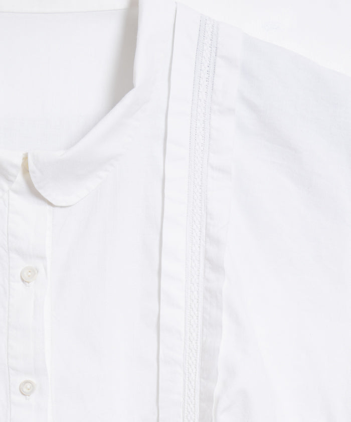 FRENCH VINTAGE WHITE COTTON NIGHTDRESS