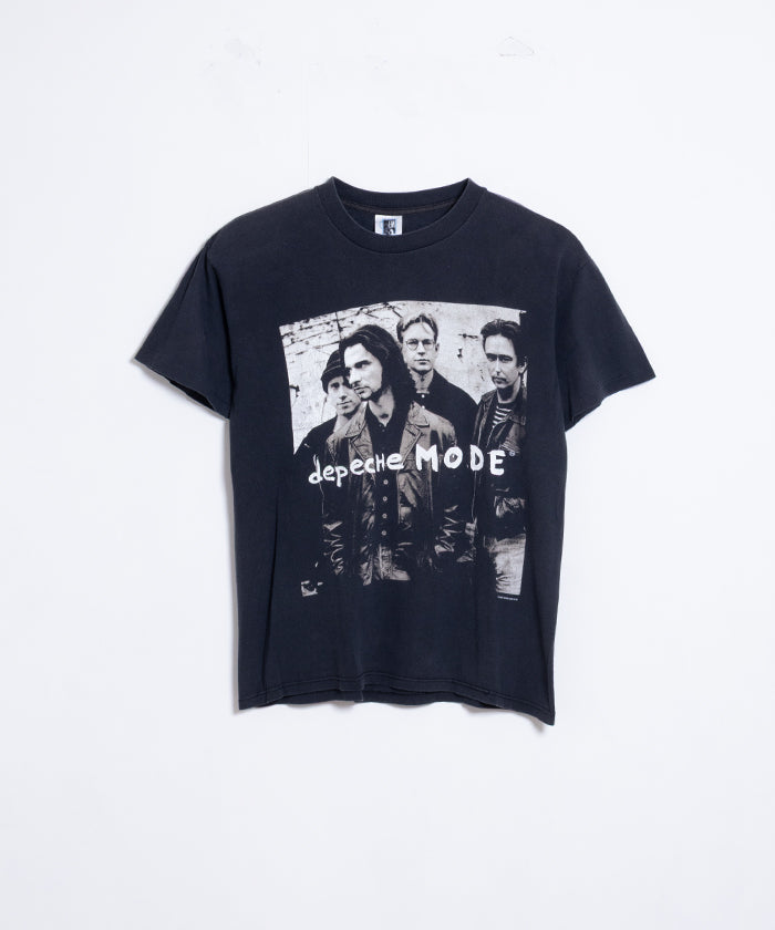 1990's GEM TEE DEPECHE MODE 1993 TOUR / デペッシュ・モード 1993 ツアーTシャツ バンドTシャツ 黒 ブラック 古着 ヴィンテージ ビンテージ オンラインショップ 通販 