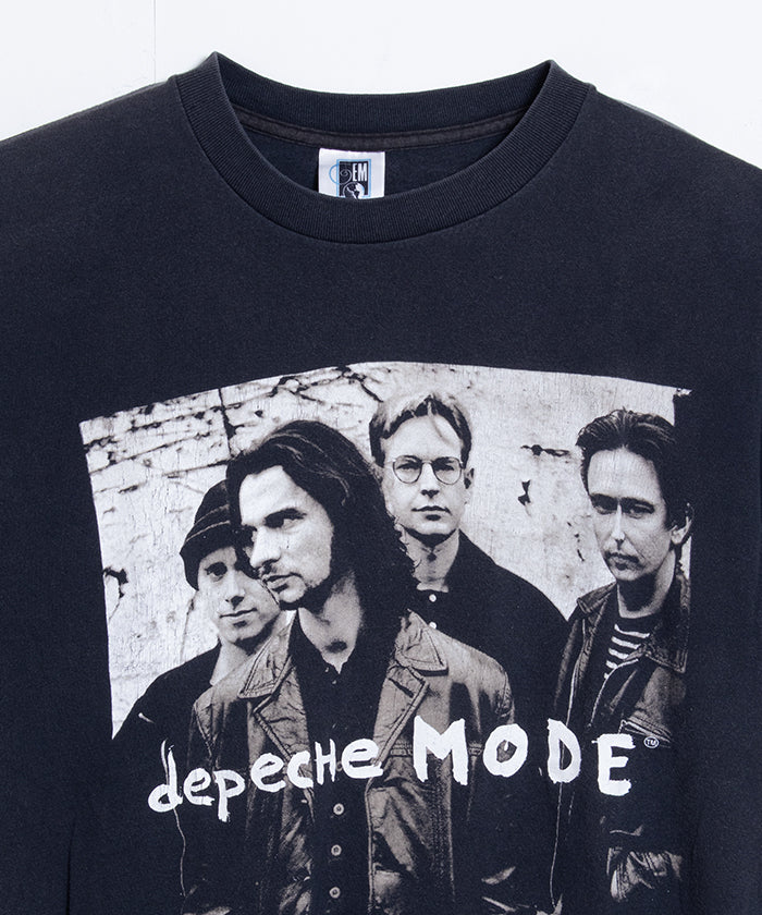 1990's GEM TEE DEPECHE MODE 1993 TOUR / デペッシュ・モード 1993 ツアーTシャツ バンドTシャツ 黒 ブラック 古着 ヴィンテージ ビンテージ オンラインショップ 通販 