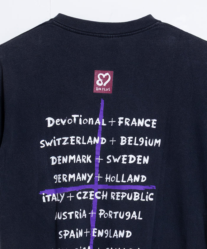 1990's GEM TEE DEPECHE MODE 1993 TOUR / デペッシュ・モード 1993 ツアーTシャツ バンドTシャツ 黒 ブラック 古着 ヴィンテージ ビンテージ オンラインショップ 通販 