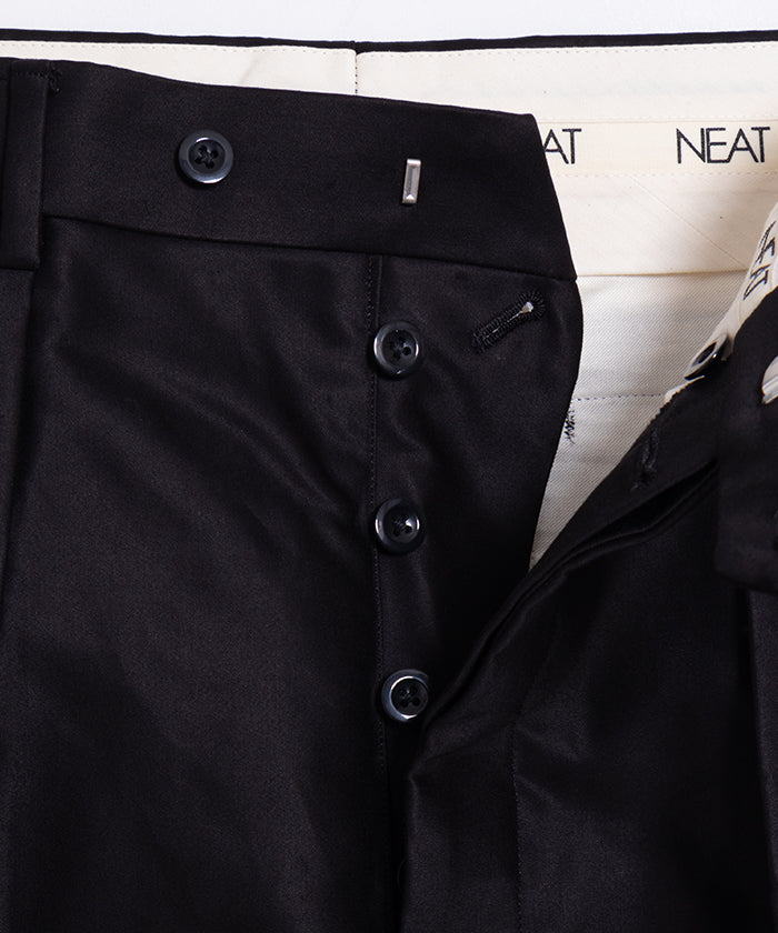 【NEAT】GIZA COTTON MOLESKIN WIDE - BLACK / ニート ギザ コットン モールスキン ワイド ブラック 2025AW 2025秋冬 正規取扱店 神奈川 鎌倉 オンラインショップ 通販
