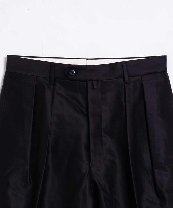 【NEAT】GIZA COTTON MOLESKIN WIDE - BLACK / ニート ギザ コットン モールスキン ワイド ブラック 2025AW 2025秋冬 正規取扱店 神奈川 鎌倉 オンラインショップ 通販