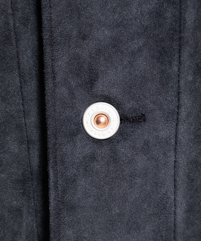 【HERILL】GOATSUEDE RAILROAD CHORE JACKET / ヘリル ゴートスエード レイルロード チョアジャケット レザージャケット 2026SS 2026春夏 正規取扱店 神奈川 鎌倉 オンラインショップ 通販