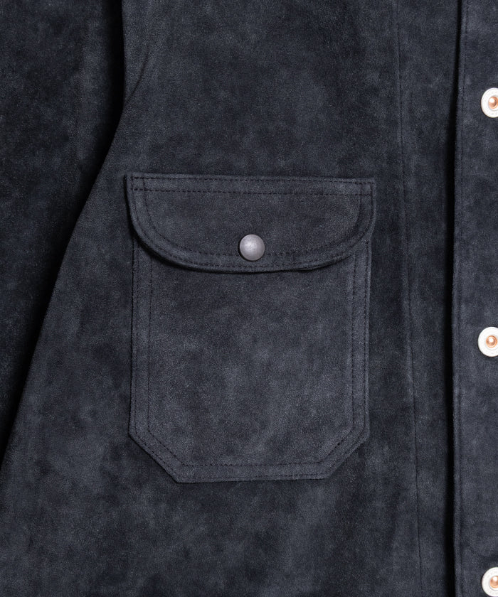 【HERILL】GOATSUEDE RAILROAD CHORE JACKET / ヘリル ゴートスエード レイルロード チョアジャケット レザージャケット 2026SS 2026春夏 正規取扱店 神奈川 鎌倉 オンラインショップ 通販