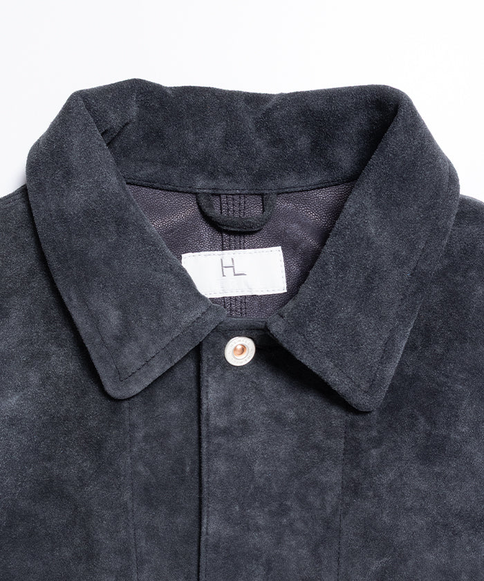 HERILL] GOATSUEDE RAILROAD CHORE JACKET – ARZACH KAMAKURA