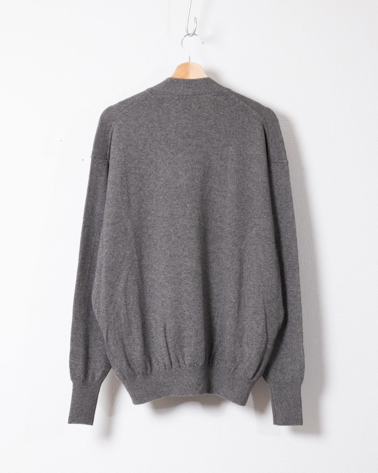 HERILL】GOLDENCASH CARDIGAN - GRAY | ヘリル ゴールデンキャッシュ