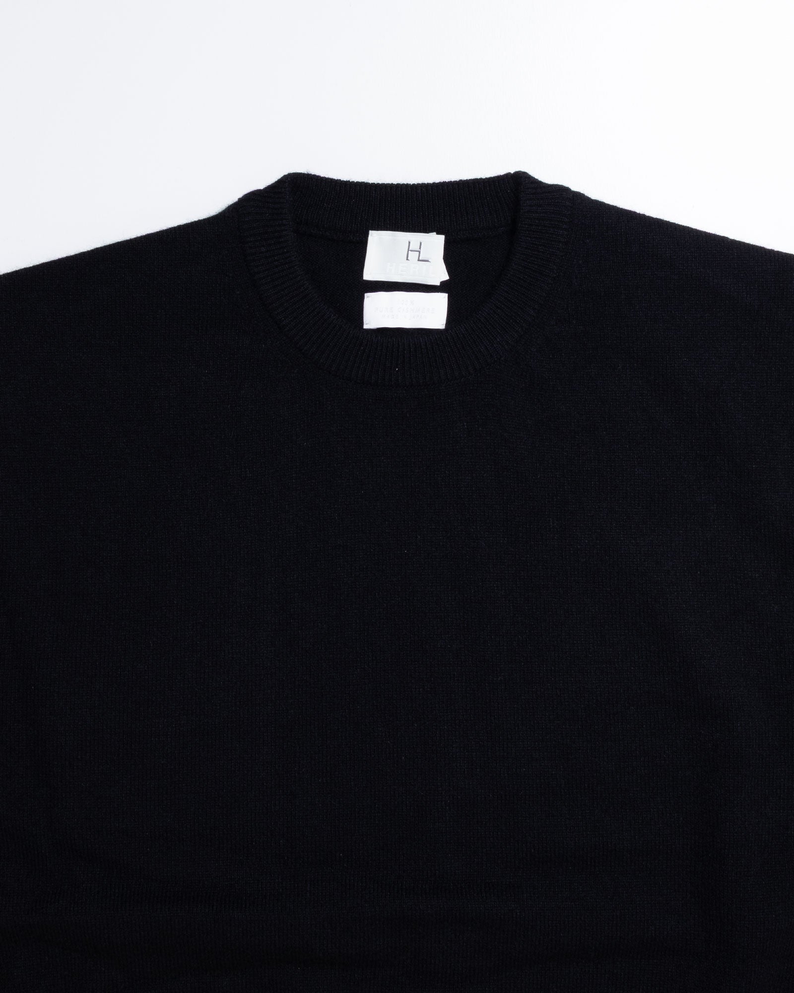 HERILL】GOLDENCASH PULLOVER - BLACK | ヘリル ゴールデンキャッシュ